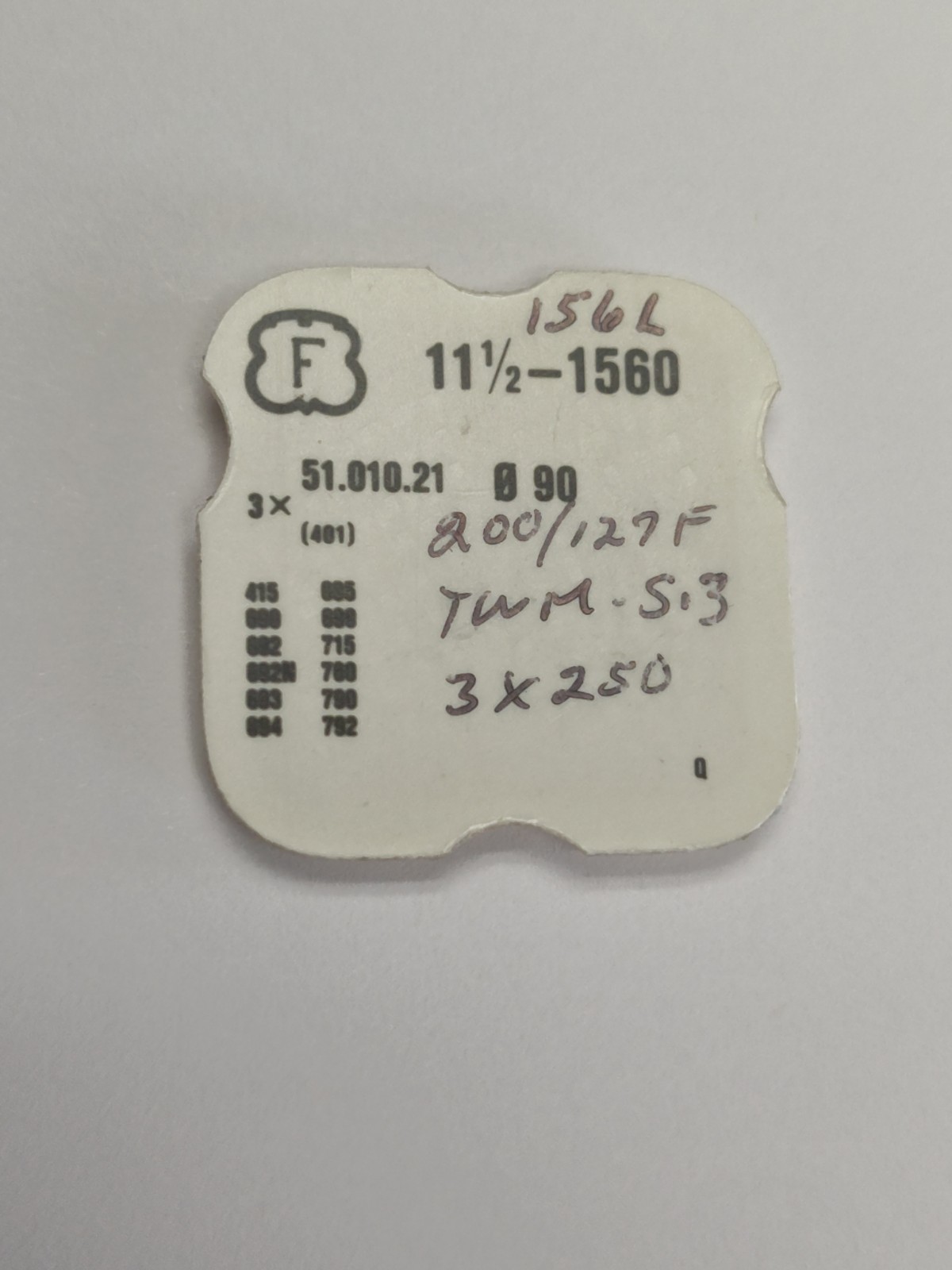 Felsa F 690 692 410 415 693 694 715 760 790 792 & 1560 watch parts stem #401 x3
