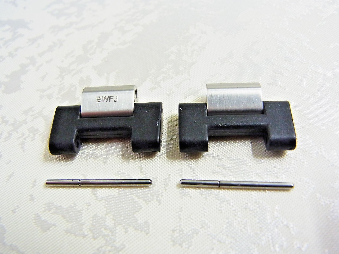 Cartier Must 21 Chronoscaph Watch Genuine Link Band 20 & 19.8mm 2pcs Set EX