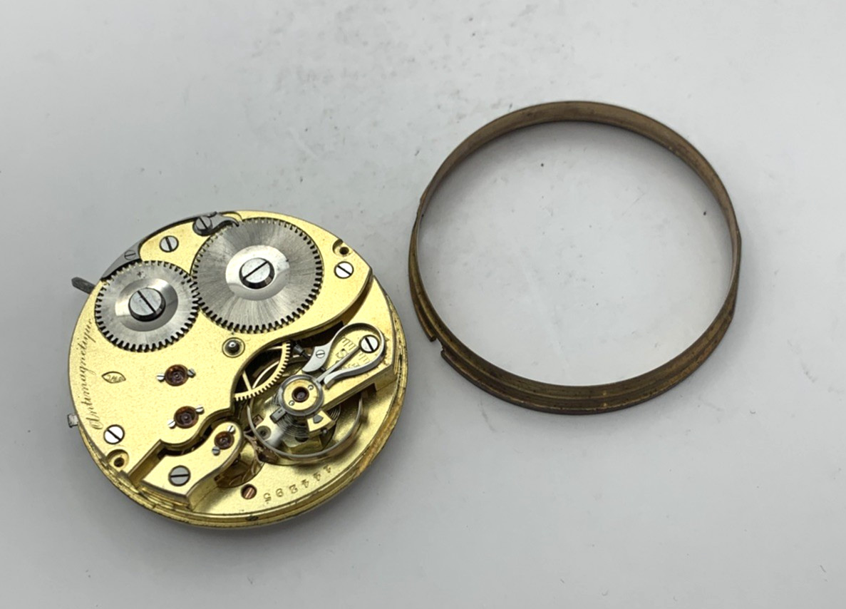 High Quality (IWC) 17J International Watch Co. Pocket Watch M/ment Working Well