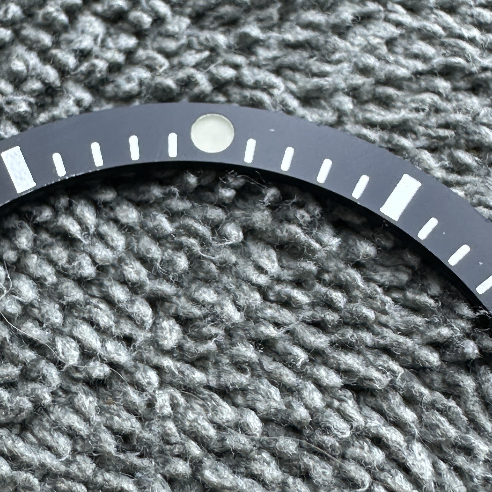 ORIGINAL INSERT BEZEL FOR VINTAGE SEIKO 5 SPORTS 6119-8120 6119-8121 BLACK #2