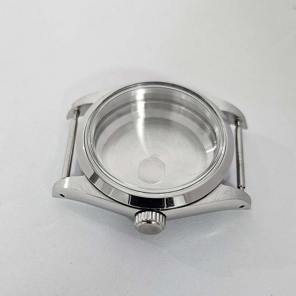 1PCS 36mm Watch Stainless Steel Case Acrylic Mirror For NH35/NH36/4R Movement