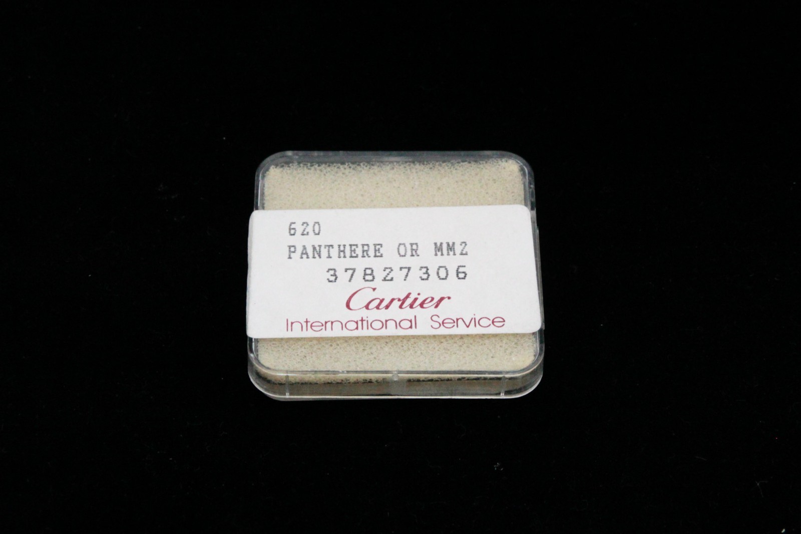 OEM Pre-Owned Cartier Panthere MM2 19mm x 19mm Dial Ref. 37827306 Ivory D/3