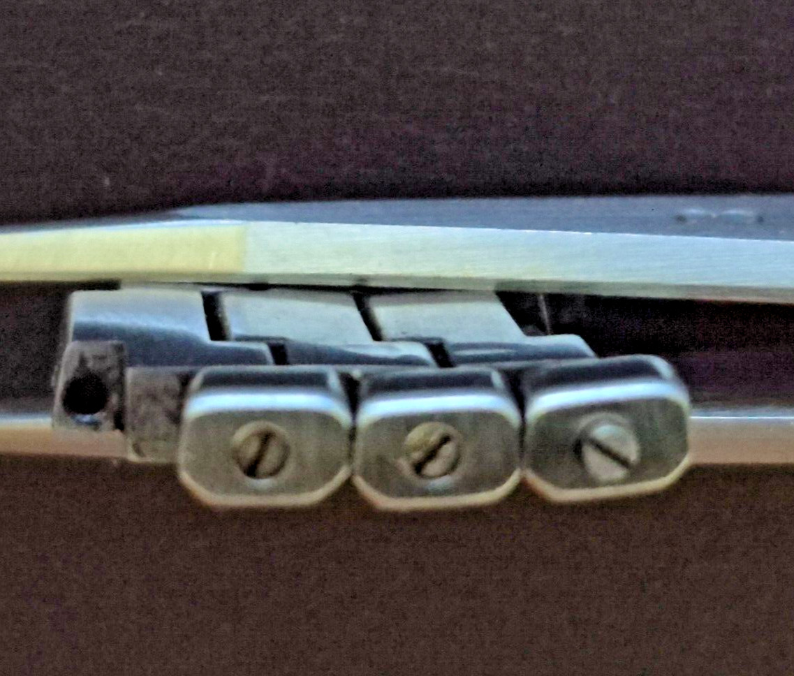 Ebel Classic Wave 19.5 mm Expansion Extra Links Gold and Steel 3 Total & Screws