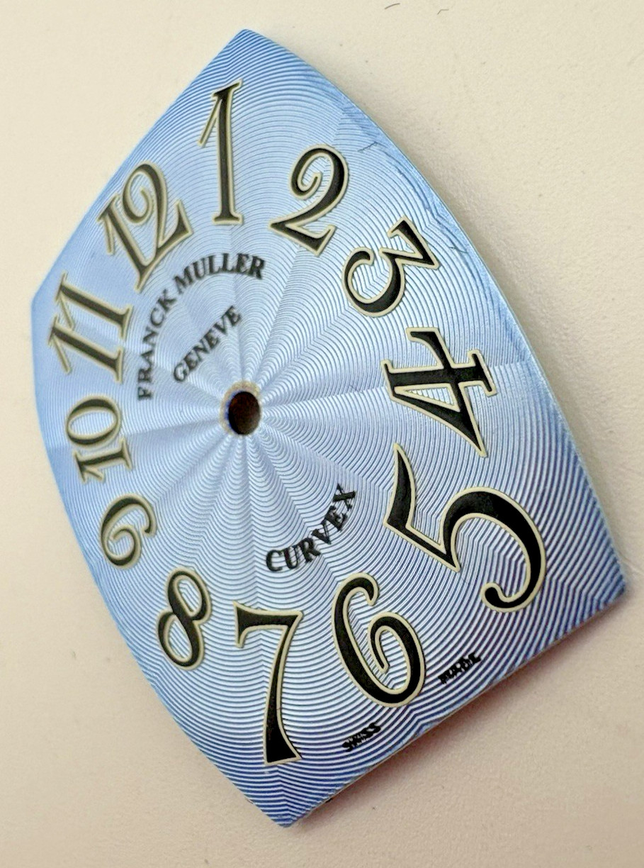 Franck Muller Cintree Curvex 1752QZ Light Blue Dial