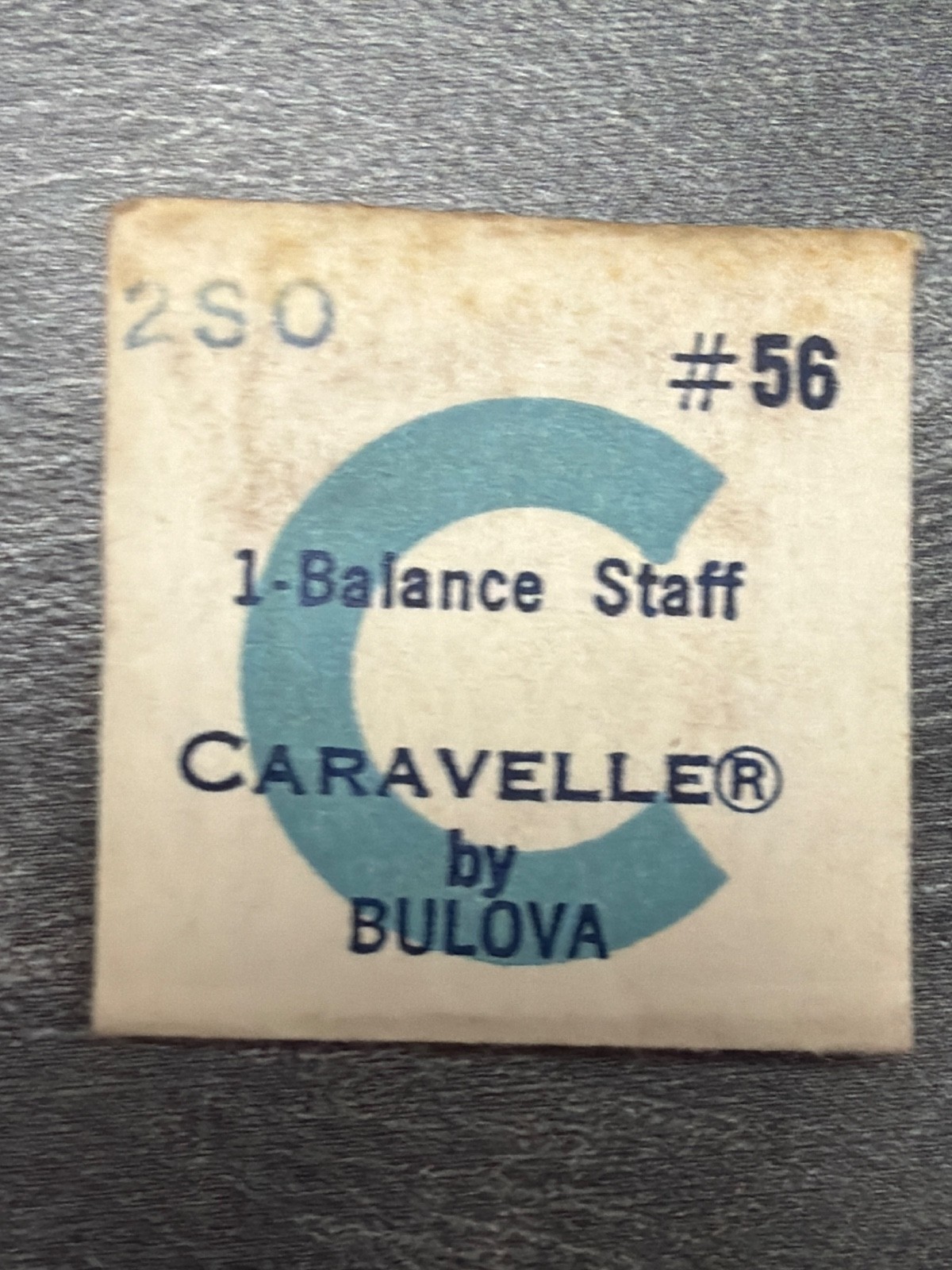 CARAVELLE by Bulova – Balance Staff – Various Calibers