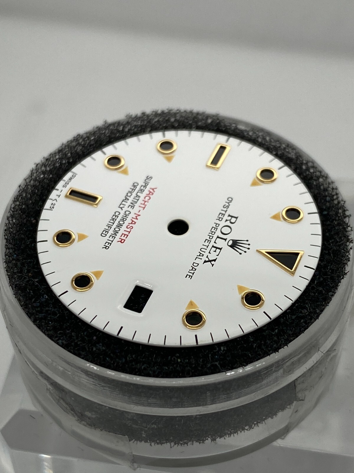 Genuine Rolex YACHT MASTER 40MM White Dial settings 16623 16628