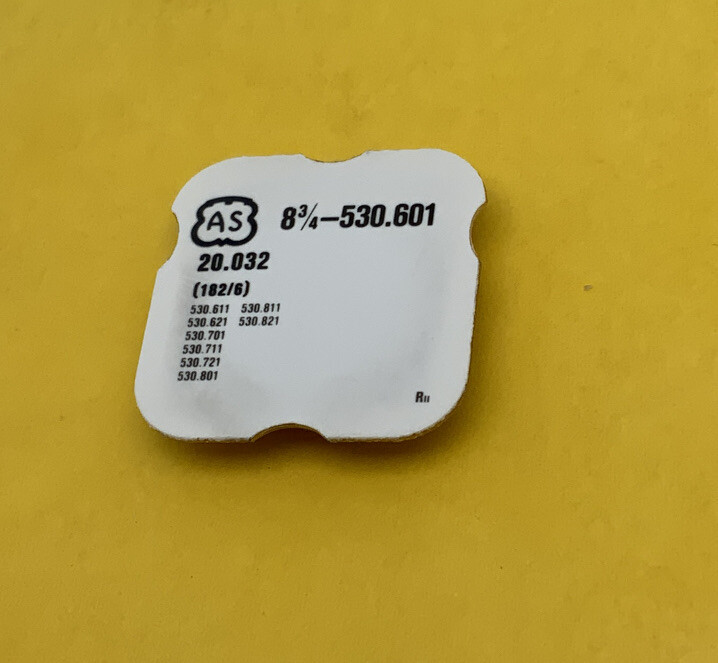 A. Schild (AS) 530.601. Part # 182 barrel and cover With Arbor. (1388)