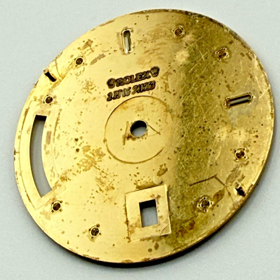 Rolex Day-Date II Champagne Diamond Dial Factory 218238