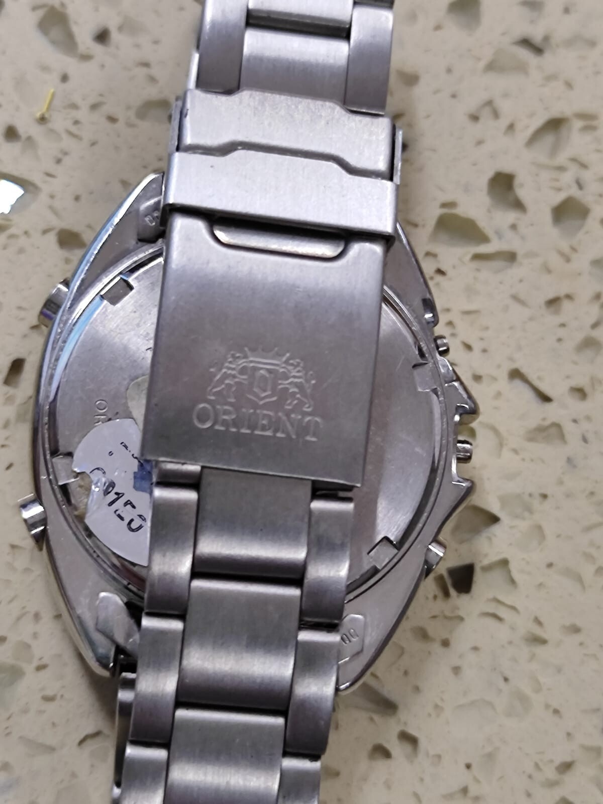 Orient TD0D-000 Chronograph 150m Diver Parts CASE & The bracelet & Dial NOS