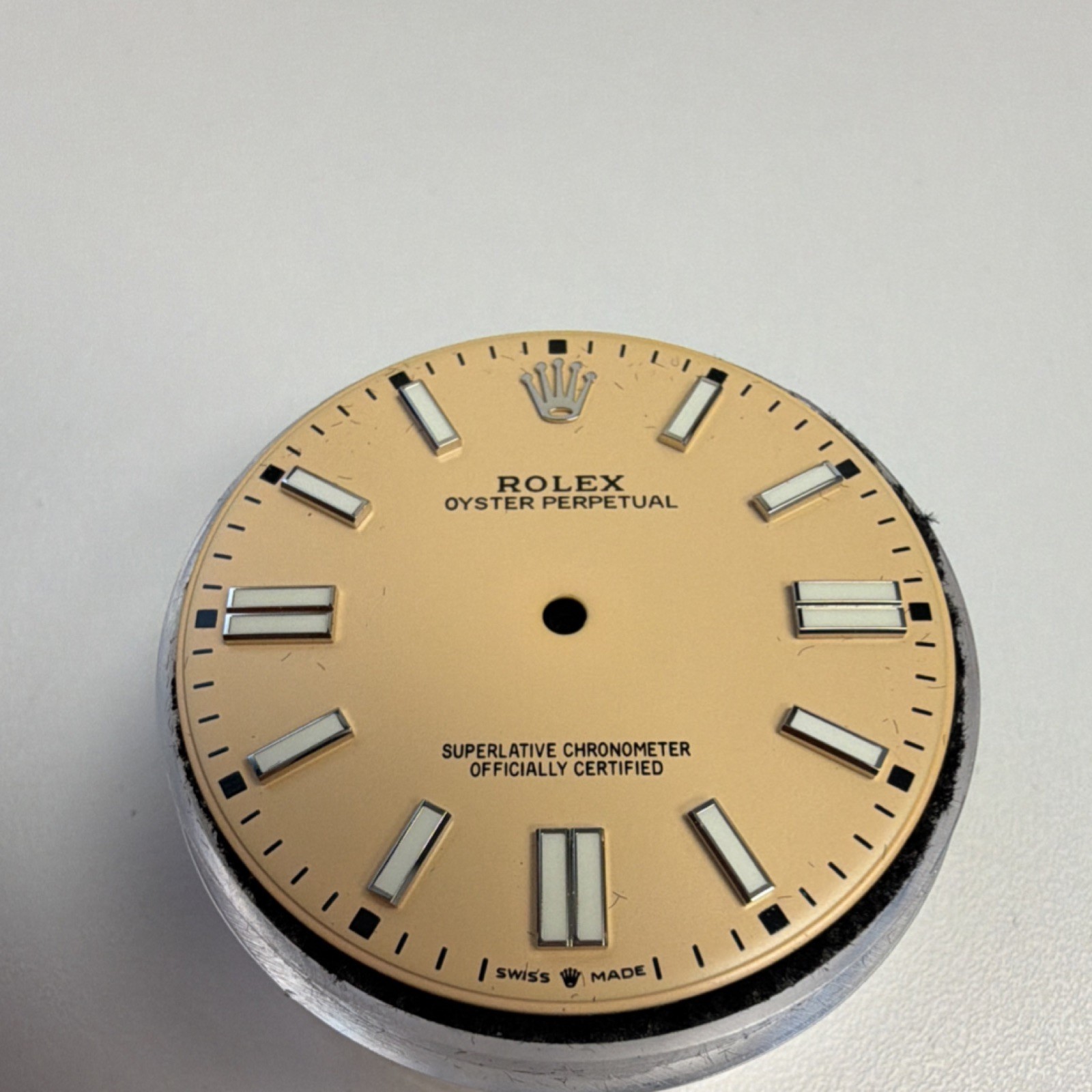 Rolex custom 41mm 124300 Beige dial