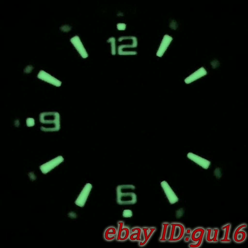 31mm luminous black blue green white Sterile watch dial fit NH35/NH35A movement