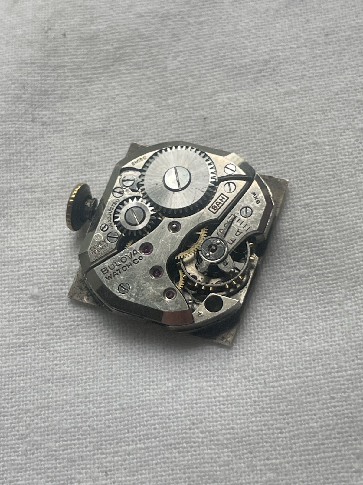Bulova 8AH – movement for mens watch AS IS, lot 0806