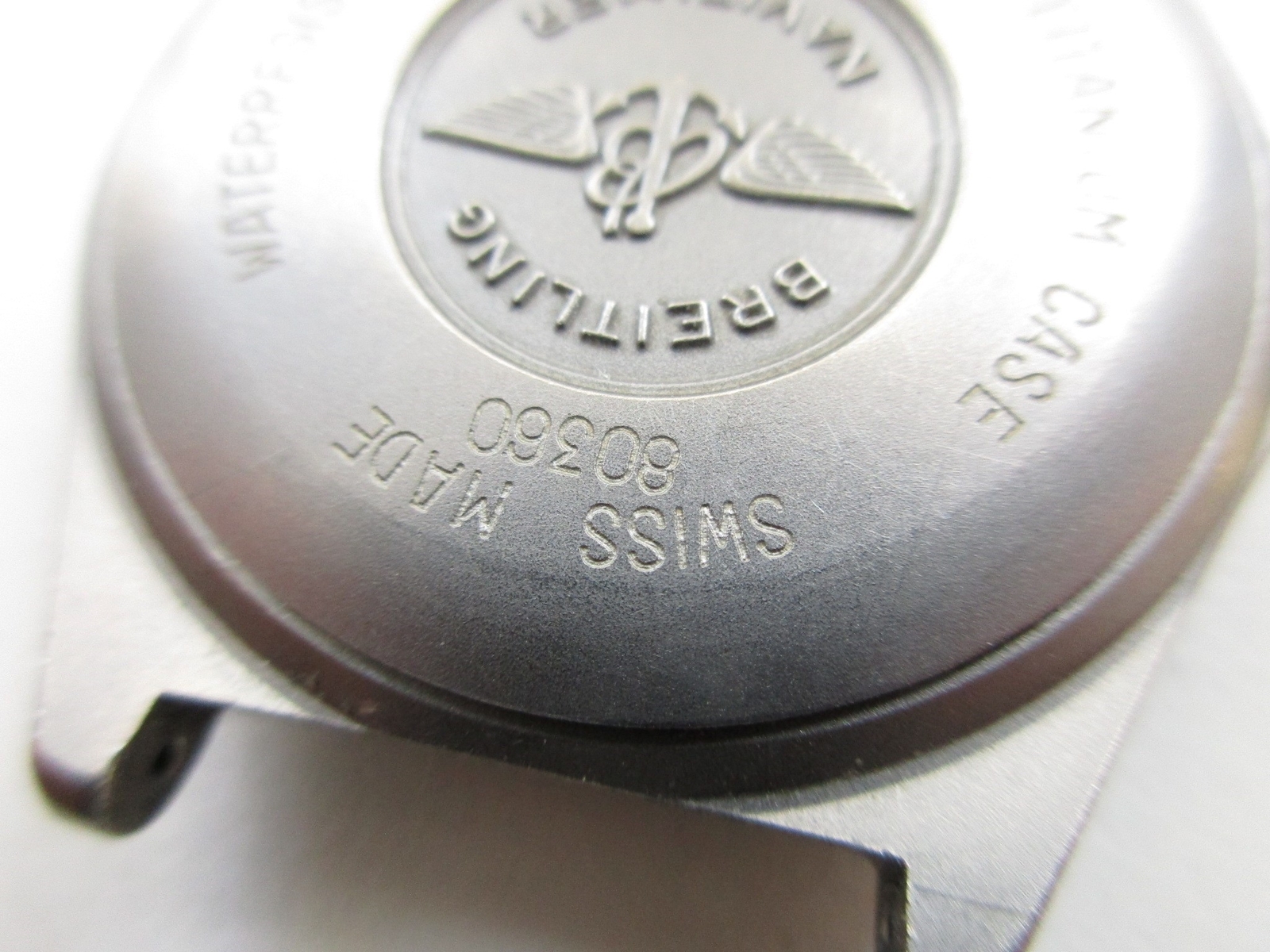 Breitling 80360 Navitimer Titanium watch case – pre-owned