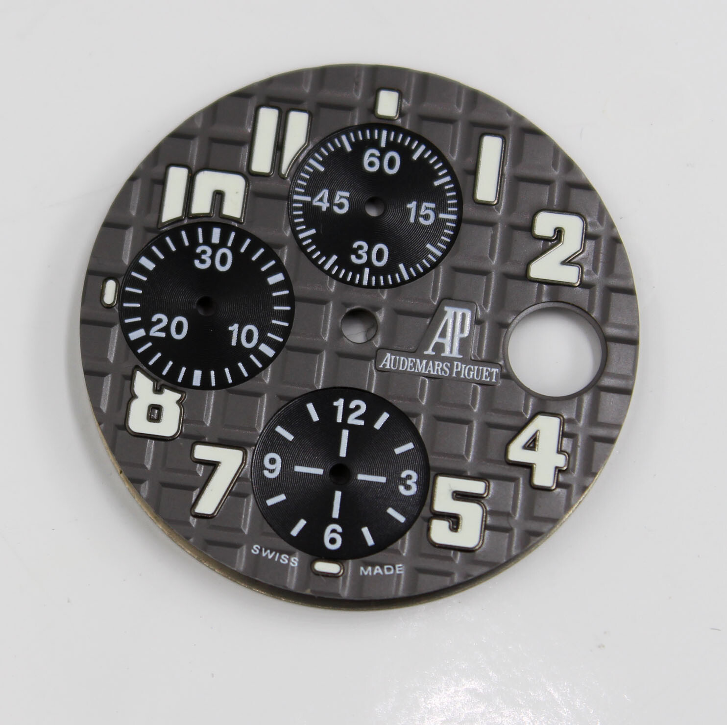 Audemars Piguet 42mm Royal Oak Offshore Black Chronograph Grey Color dial