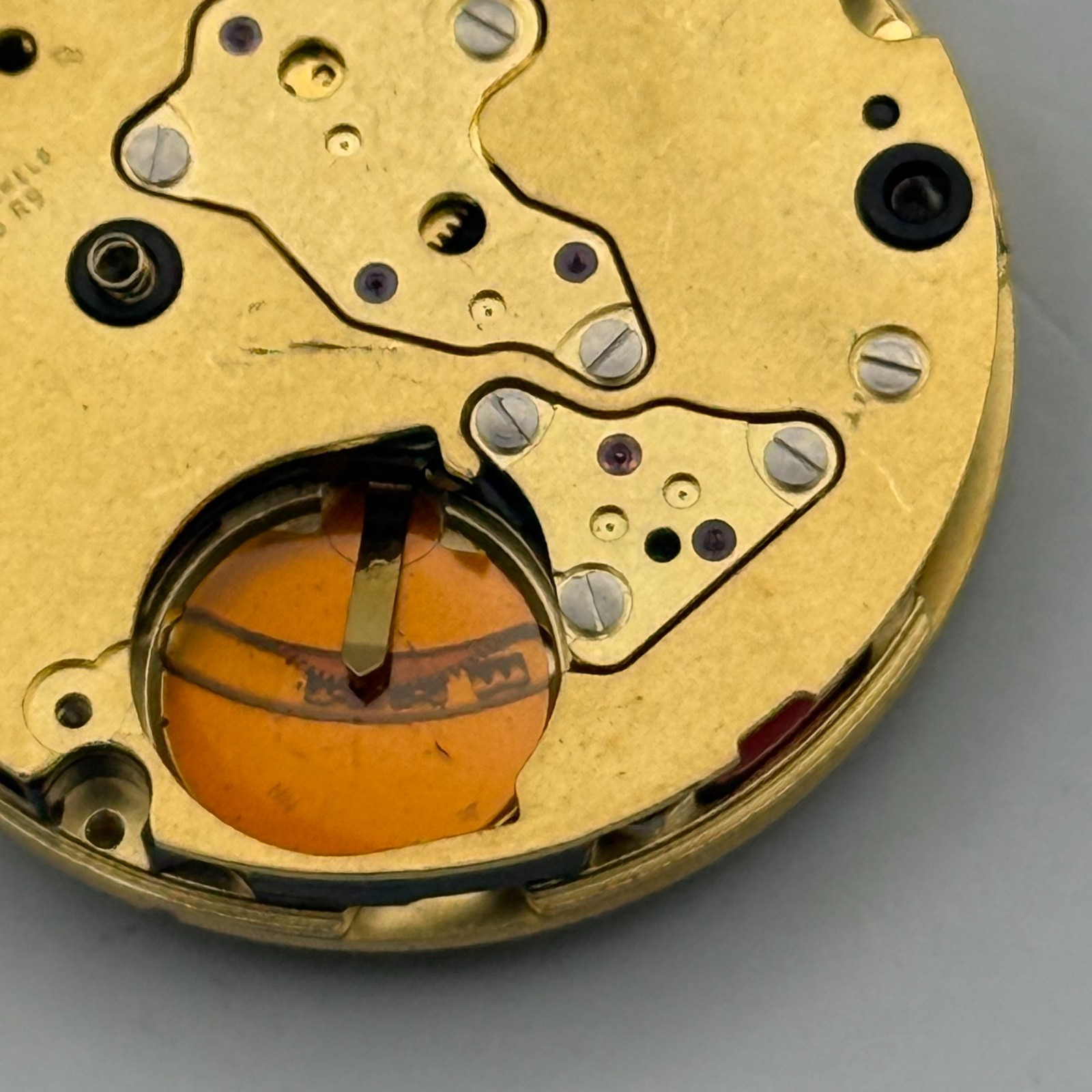 Ronda 4120.B Watch Movement Quartz Swiss Black Date 7 Jewels Parts Repair 28.5mm