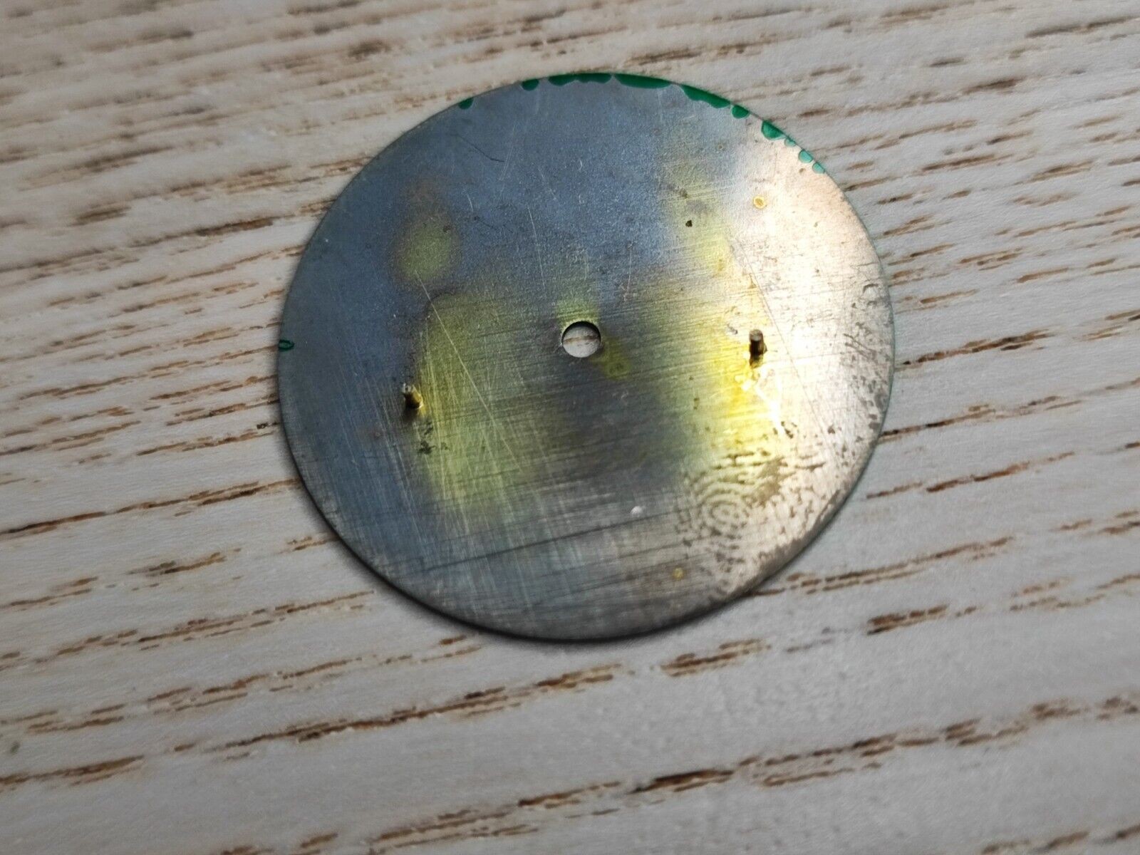 Watch Dial Green 28.5mm – x1 piece