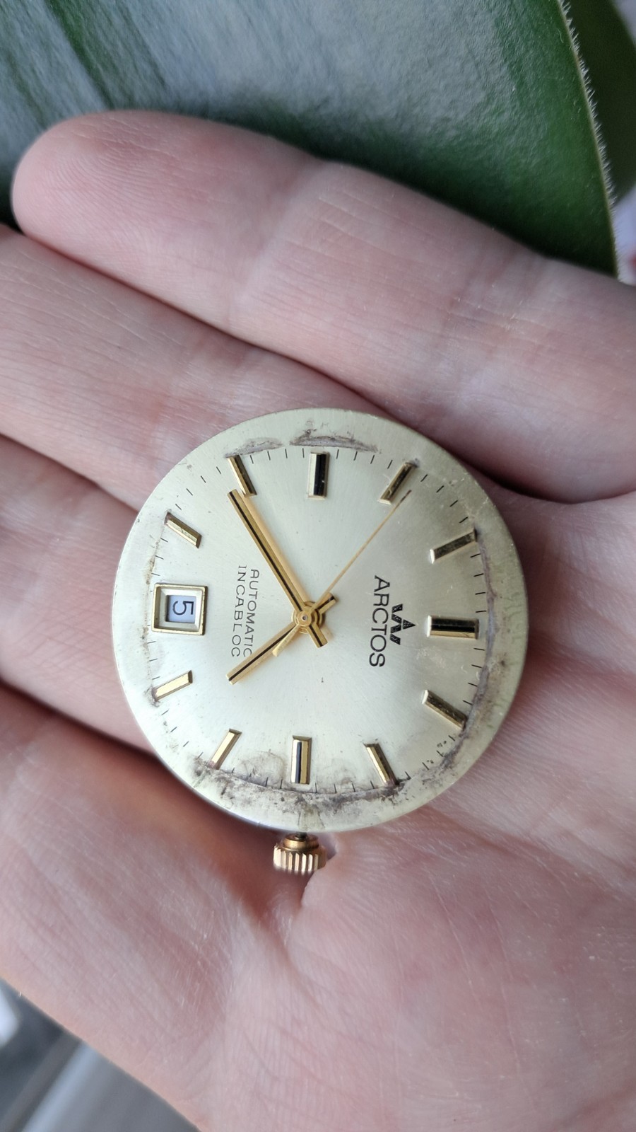 Arctos automatic ETA 2783 NON Working for parts or repairs