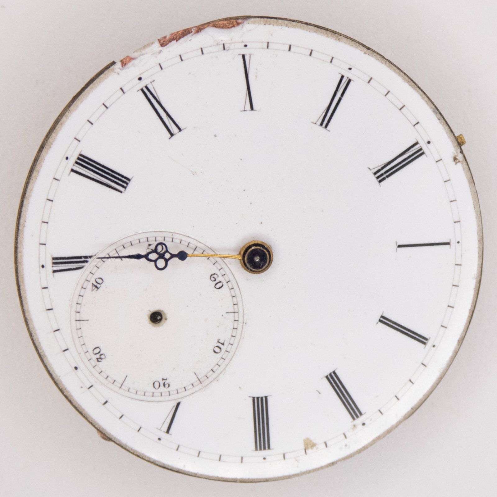 Reymond Brothers 37.9 x 10.7 mm Key Wind Antique Pocket Watch Movement