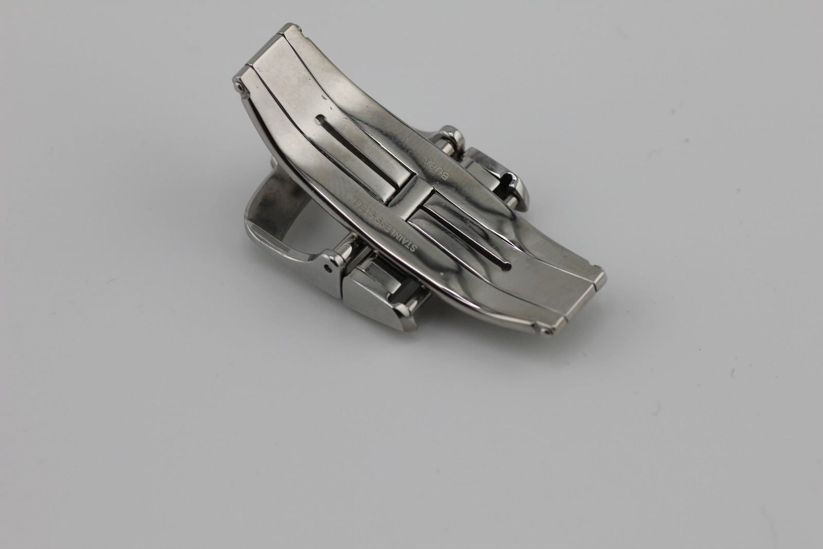 Authentic New Jaeger-LeCoultre 18mm Stainless Steel Deployant Buckle Clasp OEM