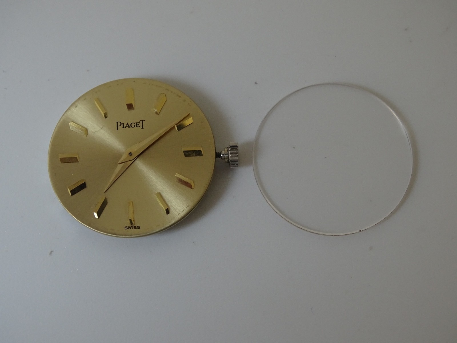 Piaget 9P2 Complete Movement, Dial & Handset Manual Wind Running