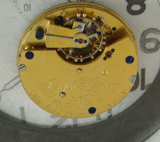 Payne & Co & Joseph Heming movement dial & hands donor spares project London W1
