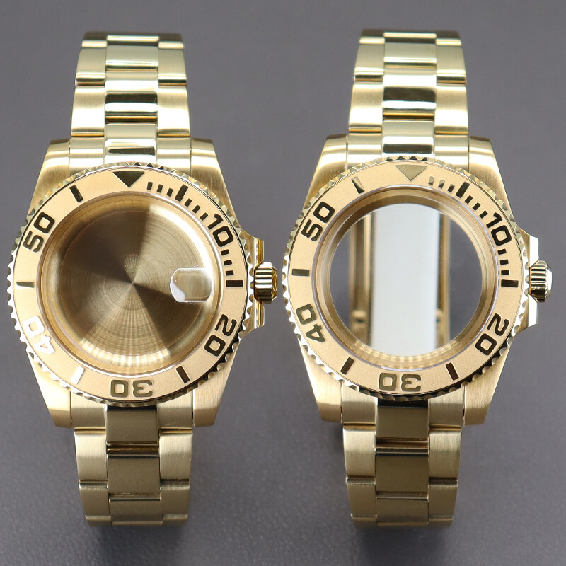 40mm Sterile Watch Cases 20mm Strap Prominent Ceramic Bezel Fit Nh35 36 Movement