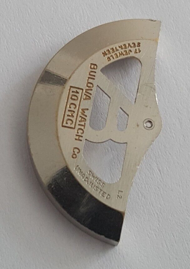 Bulova Caliber 10CMC Part 344 EB No 1143/1 (Rotor Weight Without Bushing Gear)