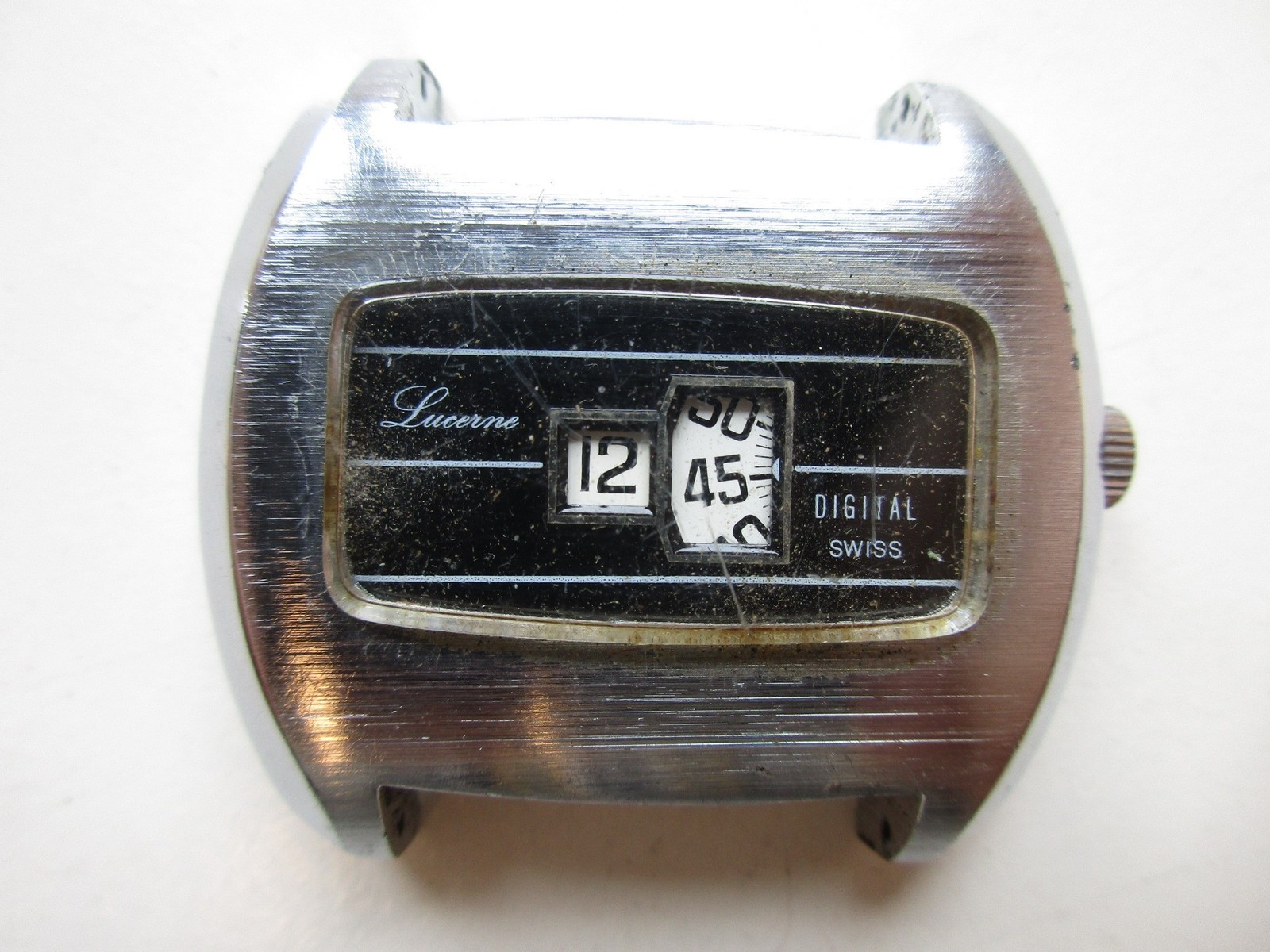 Lucerne Jump hour vintage 1970’s watch – EB cal. 8800 movement – for parts
