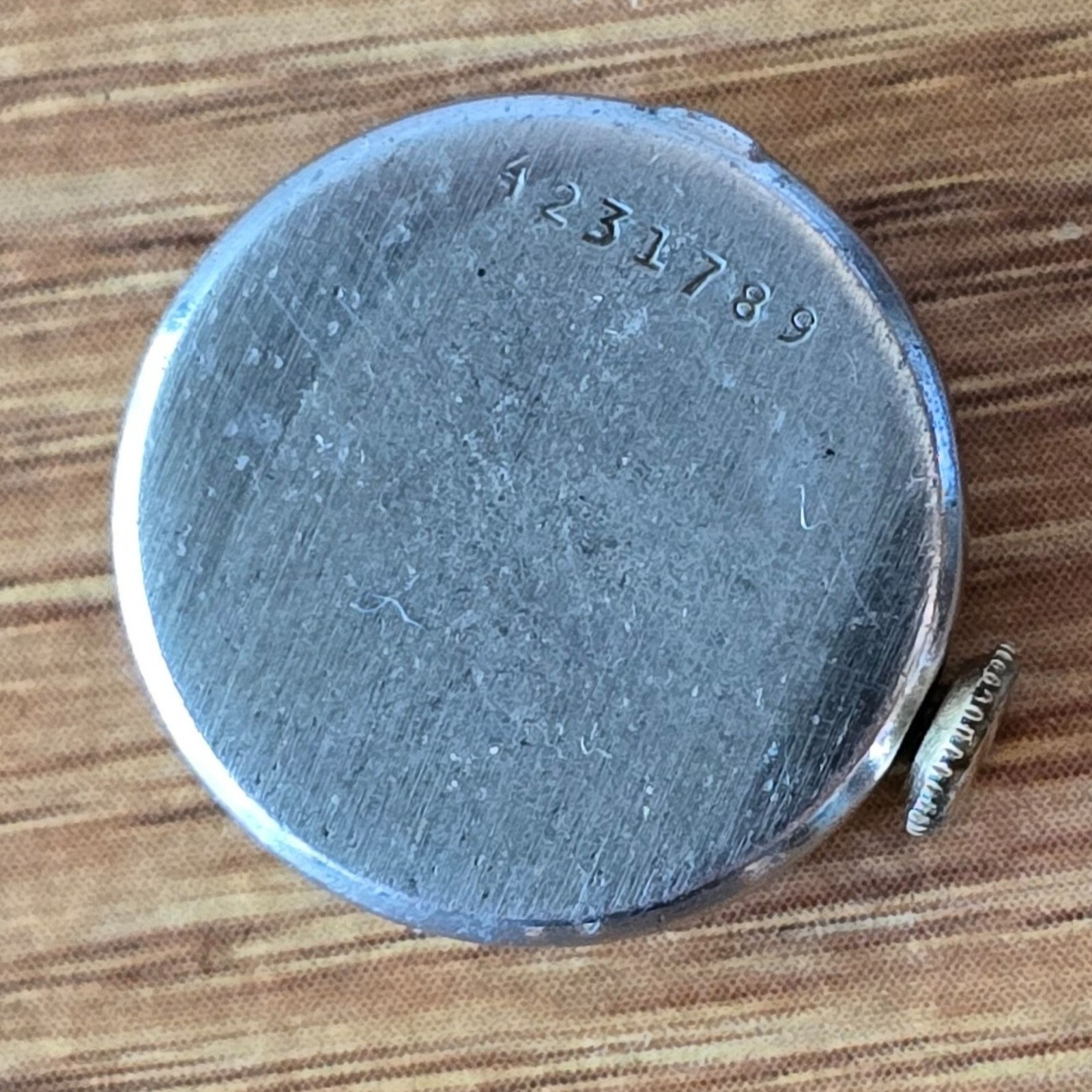 Vintage Bulova 7AM BXW 10 krgp Sterling Base Swiss Mechanical Watch Movement WP3