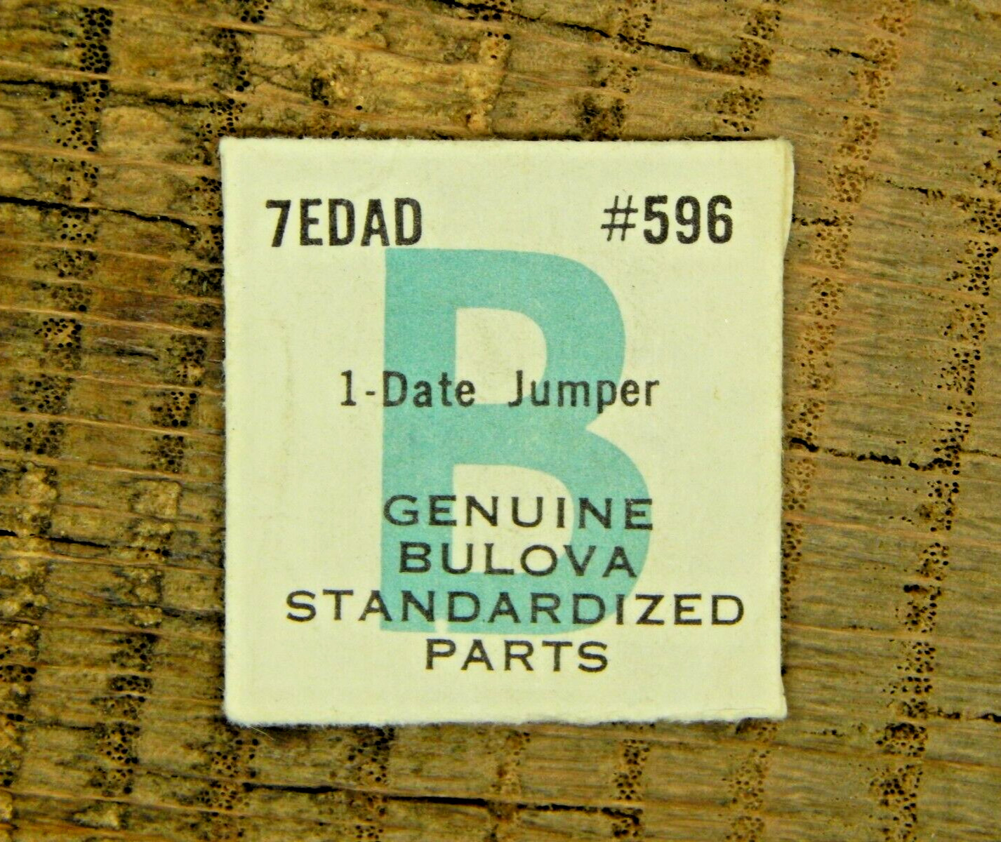 Genuine Bulova 7EDAD Date Jumper 596 Watch Part NEW OLD STOCK