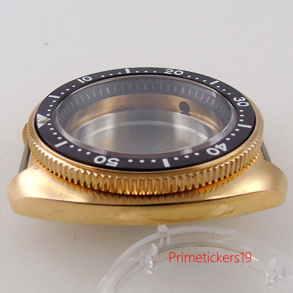 44mm CUSN8 Bronze 200M Dive Watch Case Fit NH35 NH36 NH34 ETA2824 PT5000 Movemen