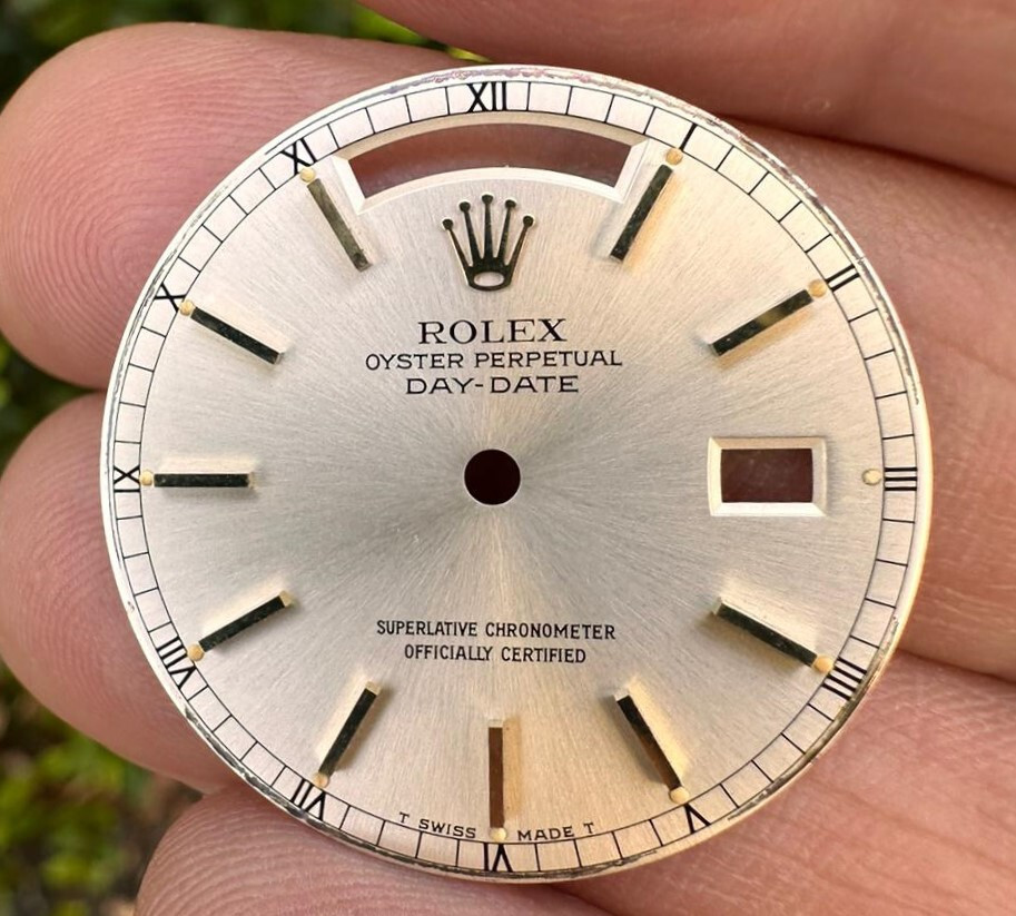 Rolex Day-Date Original Vintage Dial Marked Beyeler Ref.18038 Cal.3155