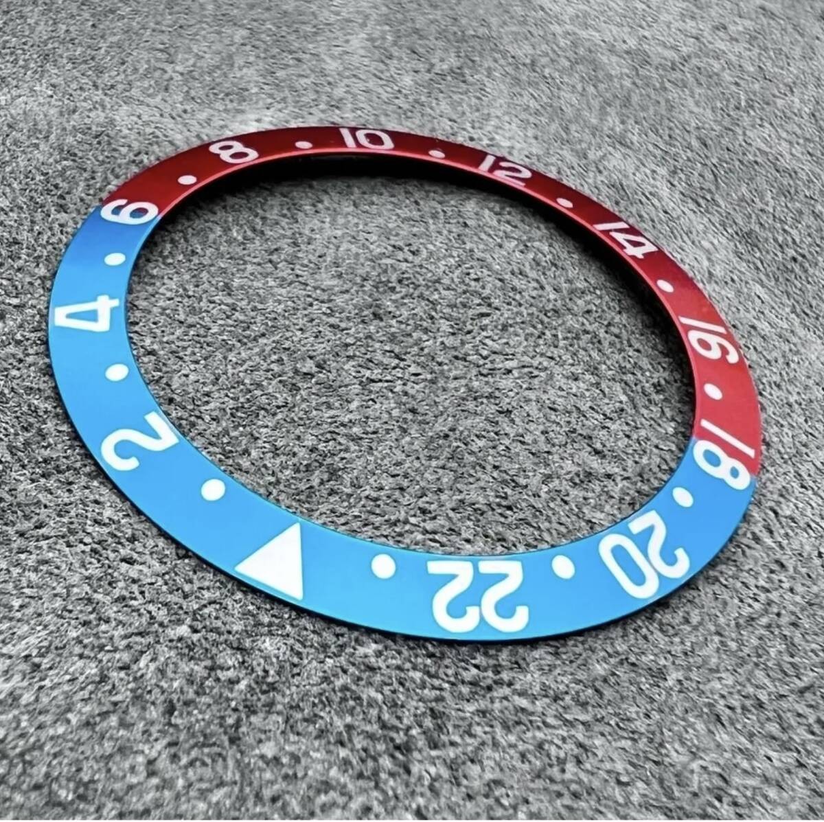 Rolex GMT-Master 1675 R99 Aftermarket Bezel Insert Vintage Faded Style 37.8mm