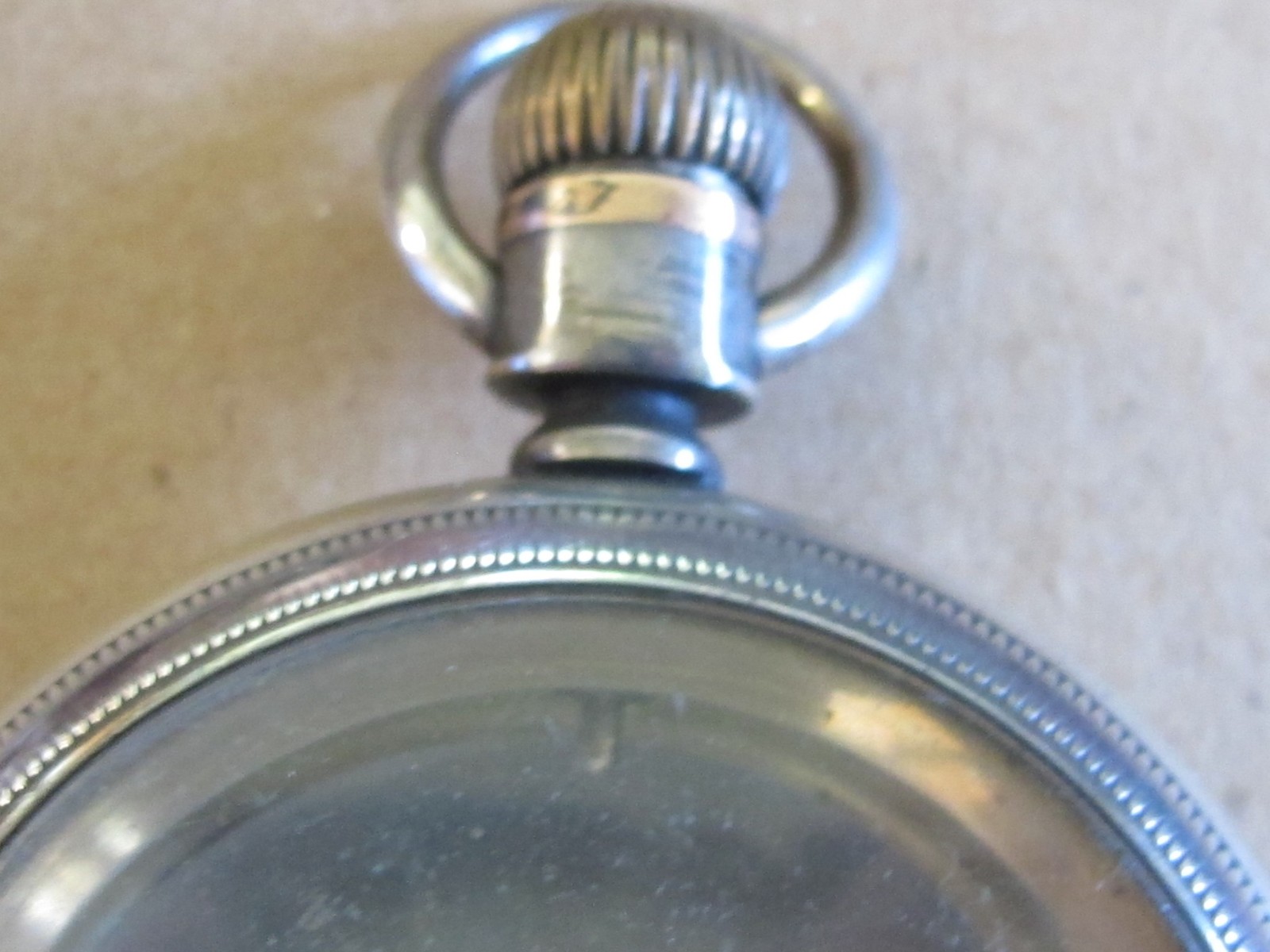 CRESCENT COIN SILVER Heavy POCKETWATCH CASE 18 SIZE Open Face – Lever Set