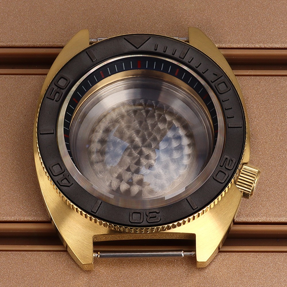 FEIYASHI Sapphire 41mm Watch Case Rotating Bezel turtle Mod For Seiko NH35 NH36