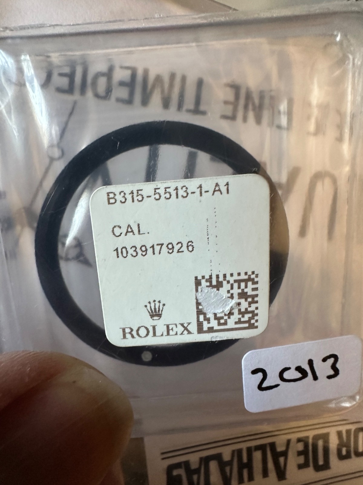 Authentic Rolex Submariner 1680 Rotating Bezel and Insert