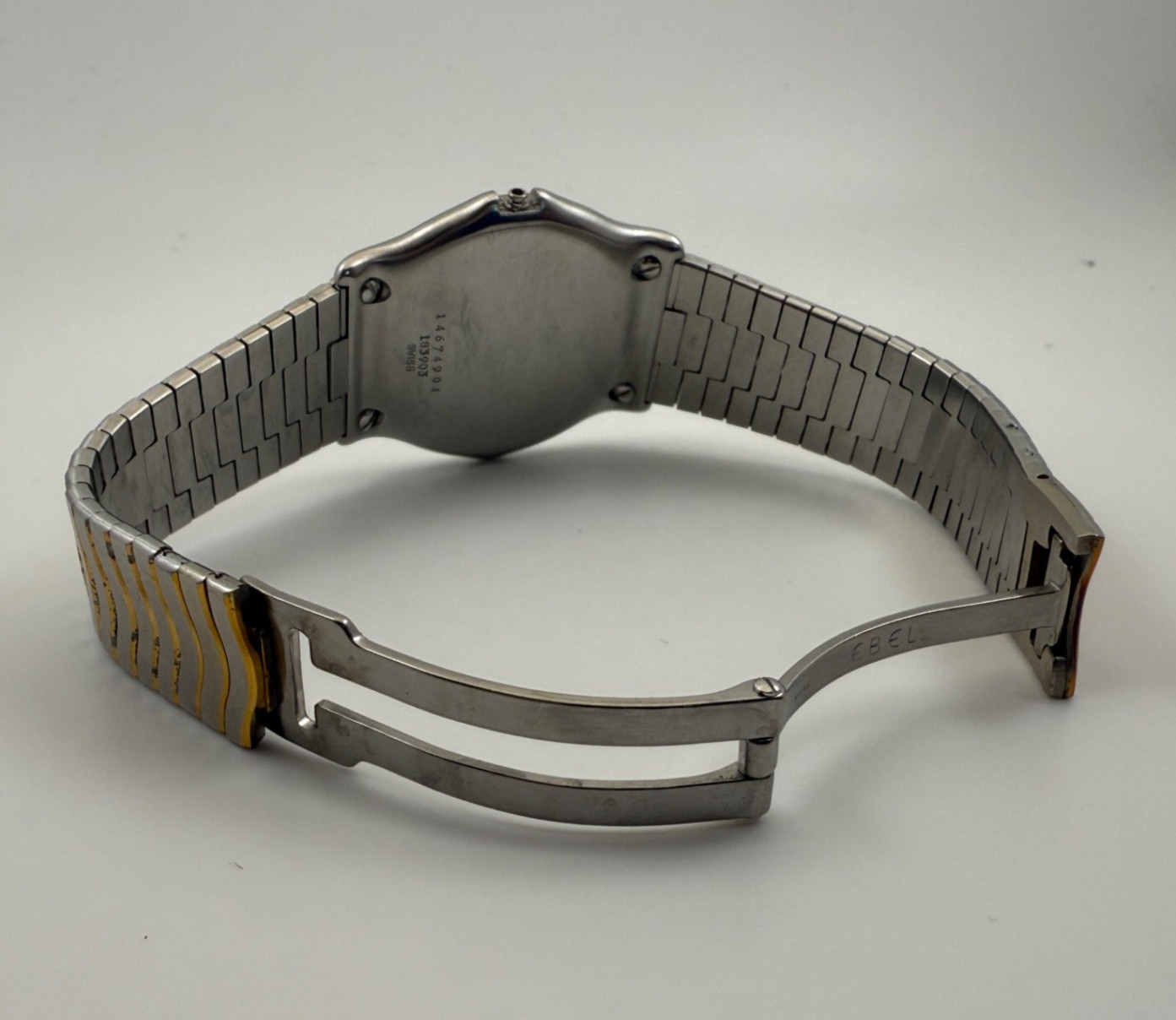 Ebel Sport Classic Stainless Steel Watch Case and Bracelet ref. 183903