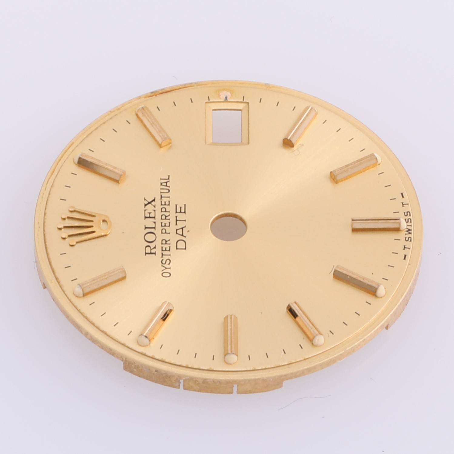 Rolex Lady Date 26mm Champagne Stick Dial T Swiss T 6917 69173 69178 #J18