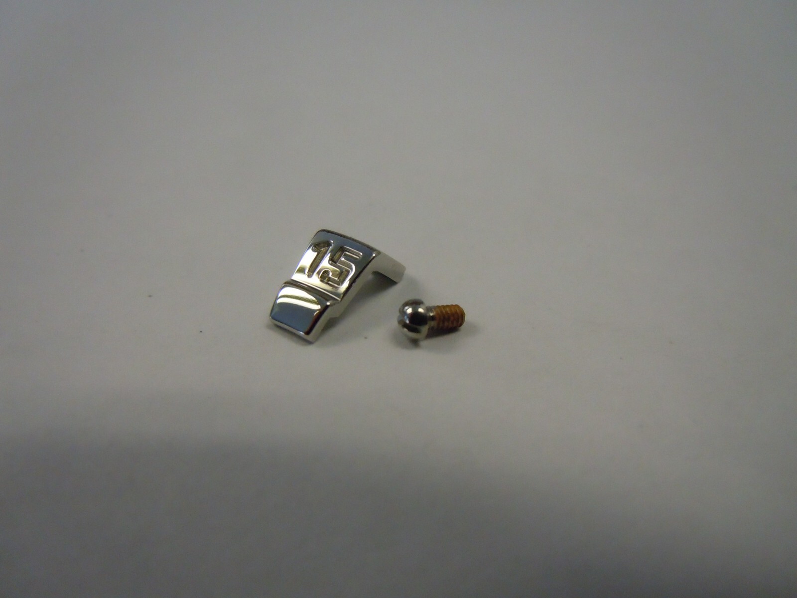 Genuine Breitling Steel Bezel Rider 15 & Screw A45355 part 260.2434