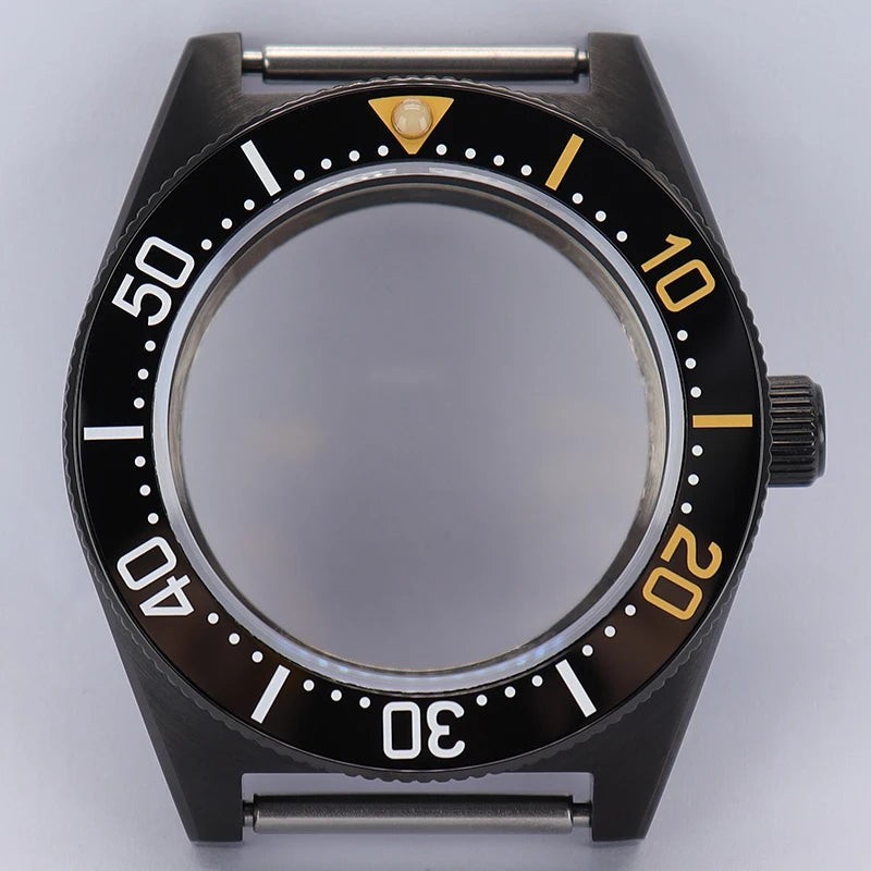 40mm Watch Case For Mod SPB143J1/SPB253J1 Tiger Whale NH35 NH36 NH34 4R36 NH70