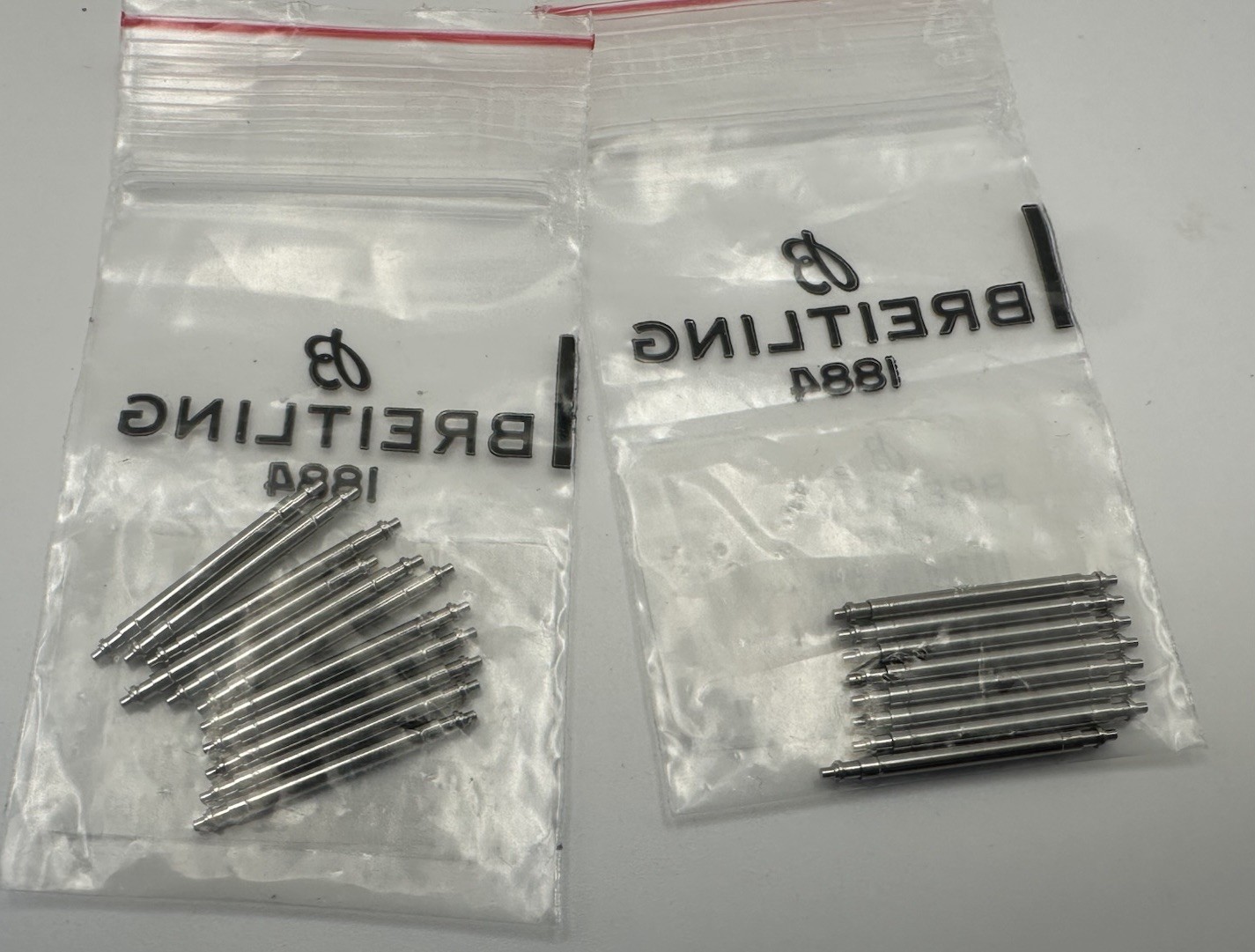 AUTHENTIC 2 PCS Breitling 20mm Spring Bar for Straps – # 520.20