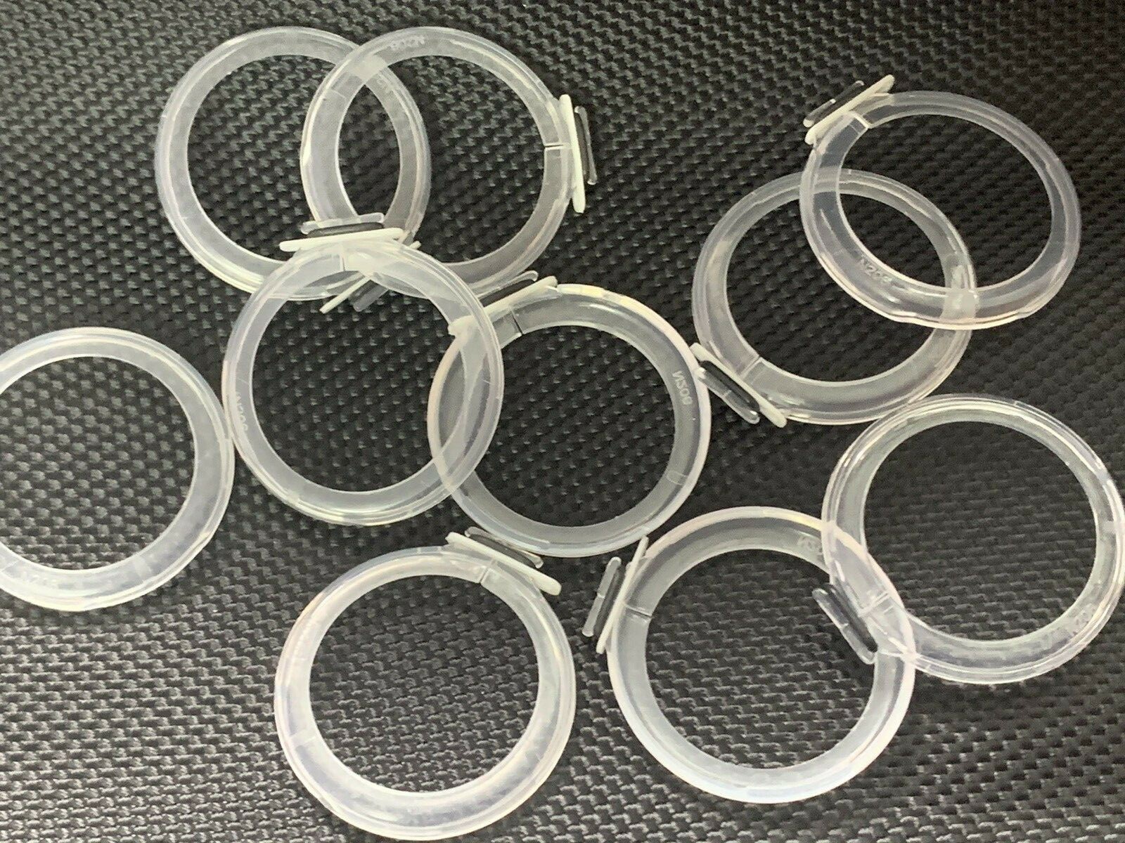 ROLEX GENUINE N206 PLASTIC BEZEL PROTECTOR 28MM DATEJUST Lot of 10 pcs
