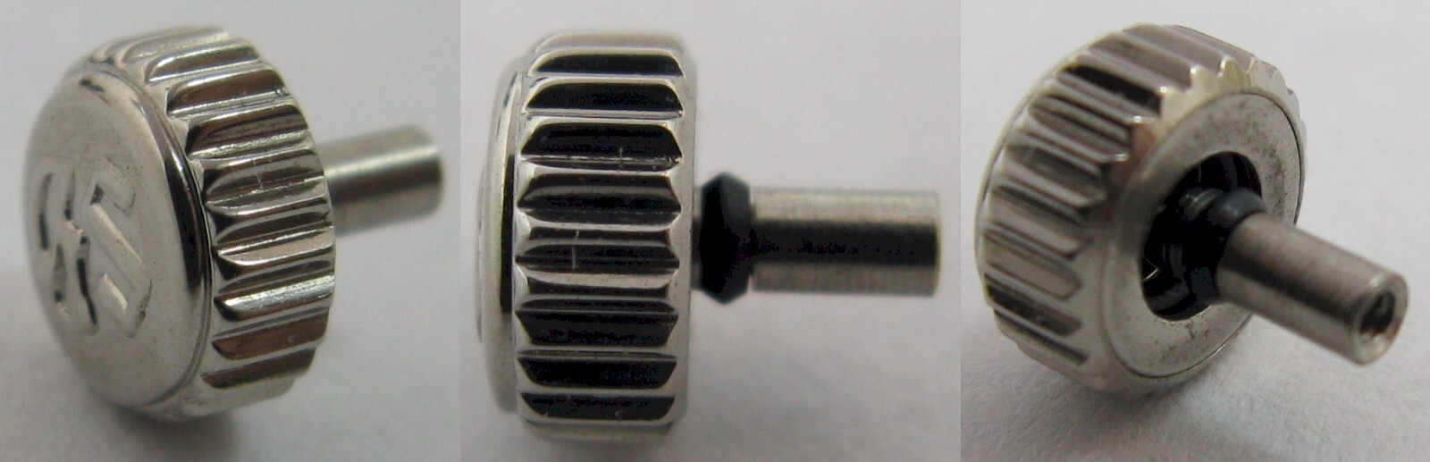 Seiko GS crown stainless steel diameter 5.4 mm fit tube 1.4 mm Tap 10
