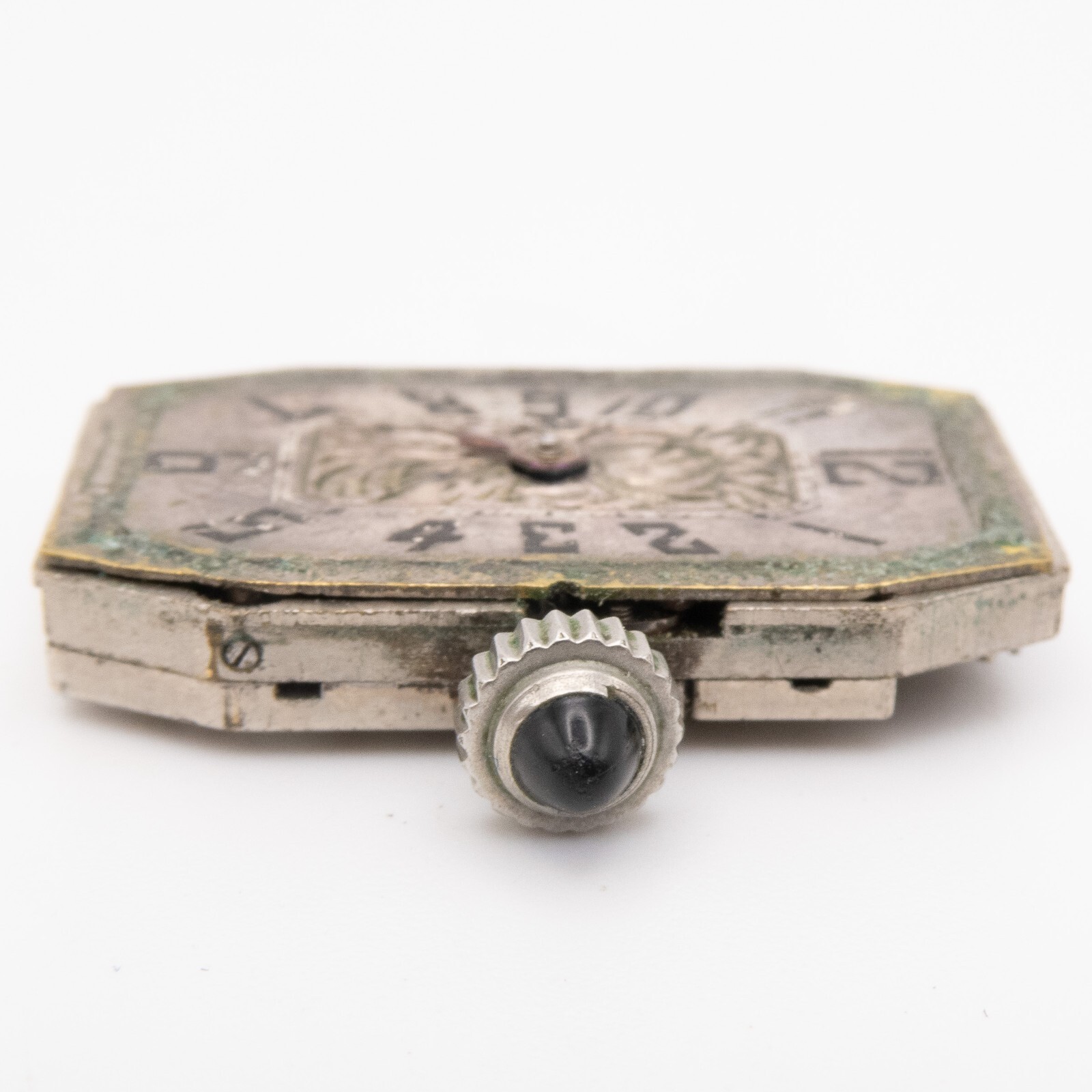 Vintage Optima 25 x 15.4 x 4.7 mm 17-Jewel 2-Adj Wristwatch Movement, Running