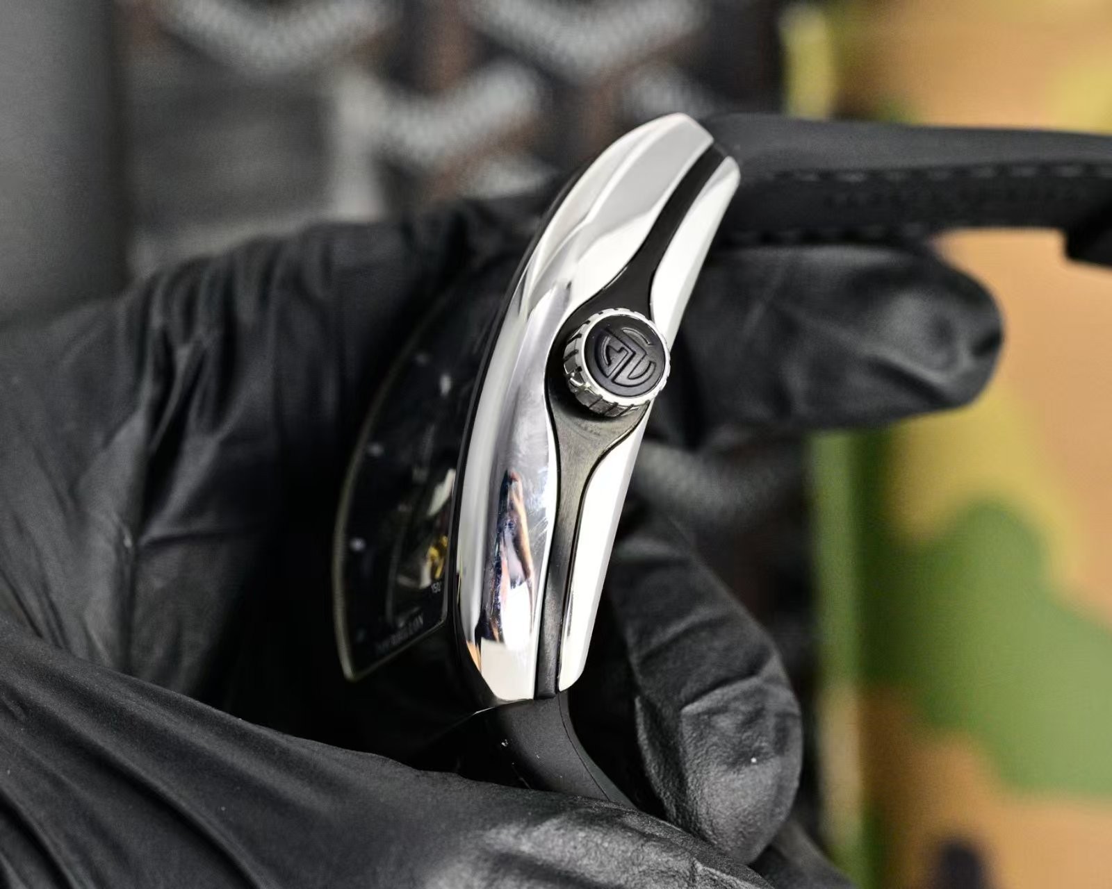 automatic mechanical stainless steel case with
