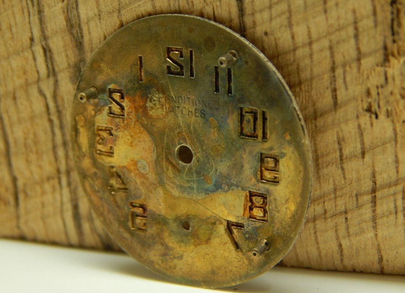 Beautiful Elgin Watch Dial 26.7mm Circa 1920’s or 1930’s NEW OLD STOCK