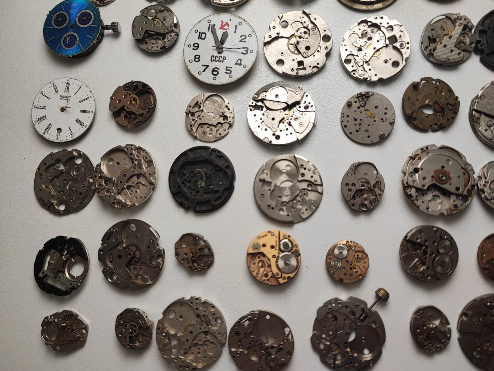mix Watch Main Plate platinum lot watchmaker ut cattin as fef fhf eb jej other