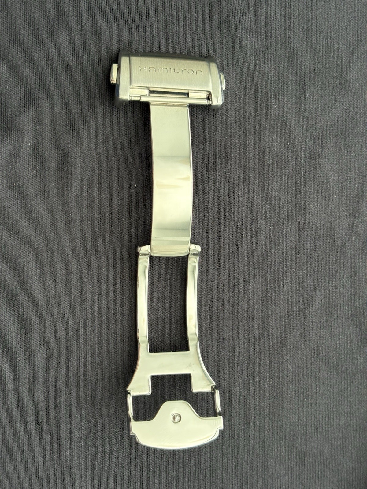 Original Hamilton deployant 18mm Stainless Steel Clasp Buckle