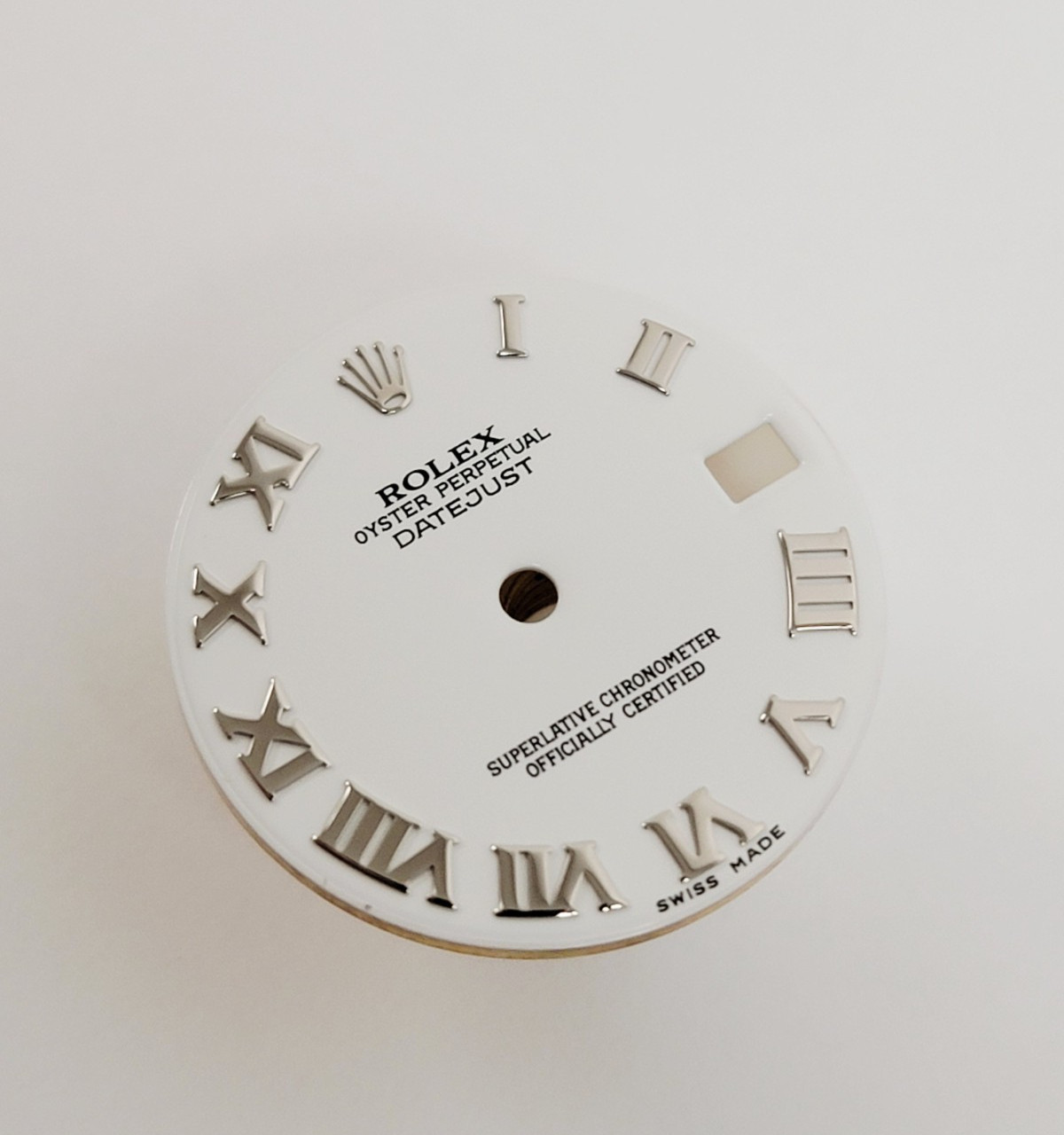 Genuine Factory Rolex Dial White Roman 31mm Datejust 178240, 178274