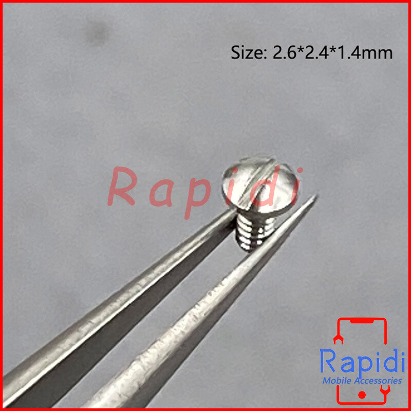 Stainless Steel Case Band Bracelet Strap Screws 2.6mm*2.4mm*1.4mm For Ebel Watch